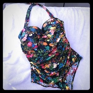 Vintage inspired swimsuit